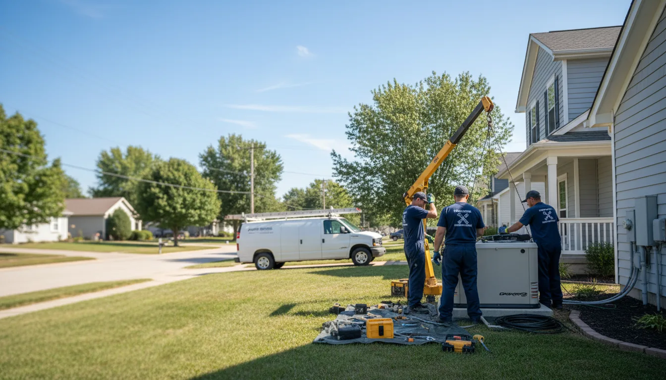 Generator Installation in Juliustown, NJ near me